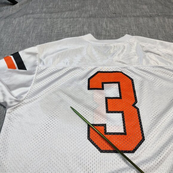 VINTAGE Oklahoma State Cowboys Nike Jersey Boys Size XL (20) White Orange - Picture 10 of 14